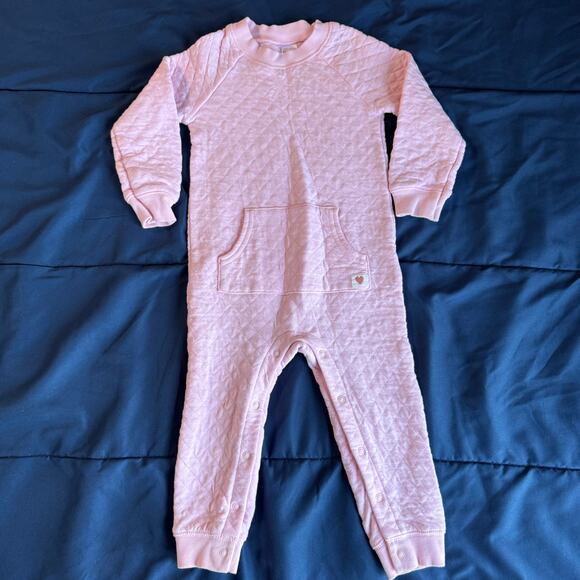 Carter's Other - Carter’s Toddler Girl 24M Pink Quilted Bunting Outfit